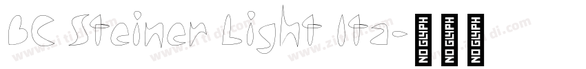 BC Steiner Light Ita字体转换 BC Steiner Light Ita字体转换